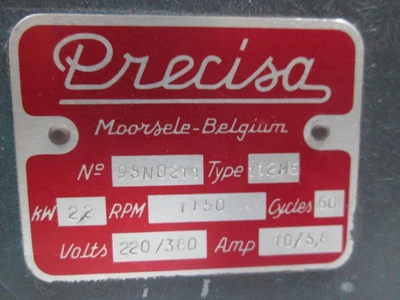 Used PRECISA _UNKNOWN_ A.C. Motors Texas US | OCO Industrial #1599904