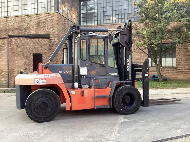 Used 2018 TOYOTA THD2600-24 Internal Combustion Forklifts: Pneumatic Tire Illinois US | Forklift Exchange #1274607