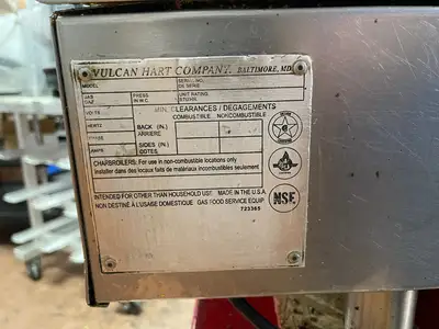 Used Vulcan Used Vulcan 924RX-24 Natural Gas 24" Flat Top Griddle with Thermostatic Controls Commercial Flat Top Griddles Illinois US | Falcon Restaurant Supply #1376141