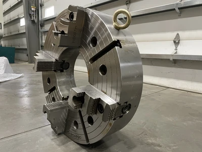 Samchully 25” Four Jaw Scroll Chuck, 8 1/2″ Bore – NEW