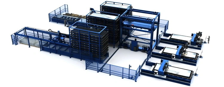 MESSER Fully Automatic Storage and Retrieval Systems Storage Systems | Fahey Machinery Co., Inc.