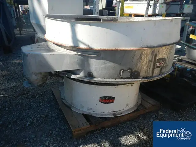 Used Kason 60" KASON SCREEN, S/S & C/S, 1 DECK Circular Screeners Ohio US | Federal Equipment Company #131344