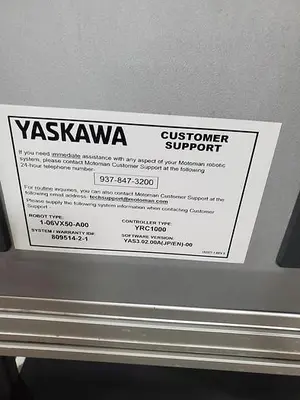 USED 2019 YASKAWA MOTOMAN GP50