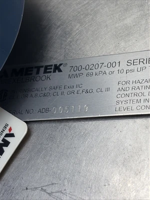 New | in-Stock AMETEK 700-0207-001 Sensors Indiana US | J&J Industrial Supply #1567504