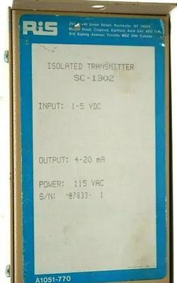 NEW RIS SC-1302 ISOLATED TRANSMITTER SC1302
