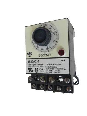 NEW DANAHER CONTROLS BR15A610 TIMER 120V 50/60HZ