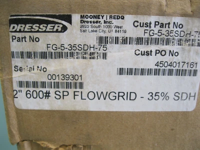 NEW Dresser FG-5-35SDH-75