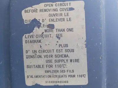 USED TECO-WESTINGHOUSE APH01525-841