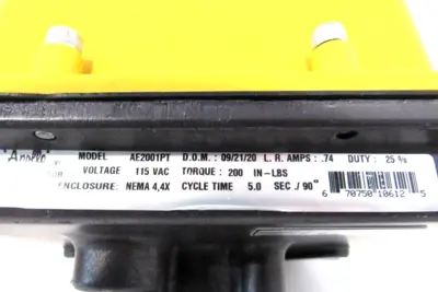 NEW APOLLO AE2001PT ELECTRIC ACTUATOR