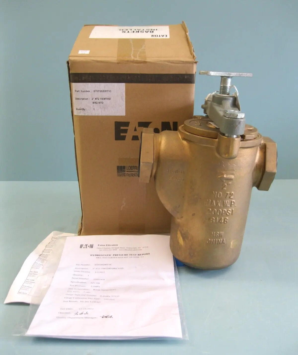 NEW Eaton Loeffler ST0720200T1C