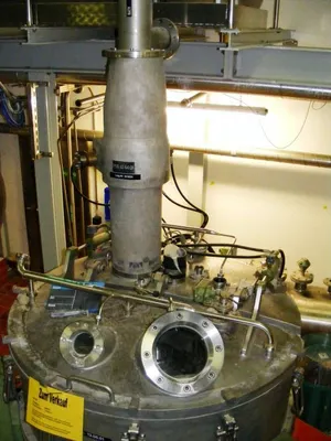 Ferrum DSZ-O 1250/630 ATEX perforate basket centrifuge, 316L SS.