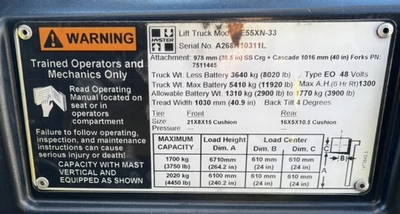 USED 2013 HYSTER E55XN-33