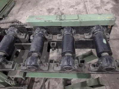 3" IBS MODEL #TSH-545-S TUBE, PIPE & BAR COLD SAW WITH FEED CONVEYOR: STOCK #23032