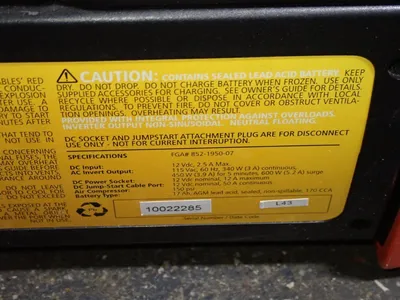 USED DURACELL POWERPACK 450