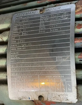 Westfalia OTA 7-00-066 oil purifier, 316SS.