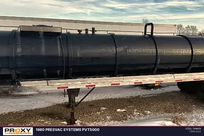 Used 1980 PRESVAC SYSTEMS PVT5000 Tanker Trailers Wisconsin US | Proxy Equipment #1377782
