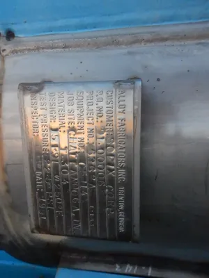 Used ALLOY FABRICATORS 130 GALLON Stainless Steel Tanks New Jersey US | Perry Equipment #123054