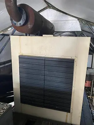 200 Ton Air Cooled Chiller with a 300kW Generator 200 Ton Chiller Rental