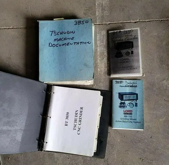 Used TSCHUDIN BT-3850 Manuals Wisconsin US | Lemke Machinery Sales #322177