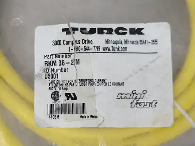 NEW TURCK RKM 36-2M