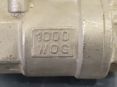 1", 1000 WOG, Full-Port Ball Valve, 455