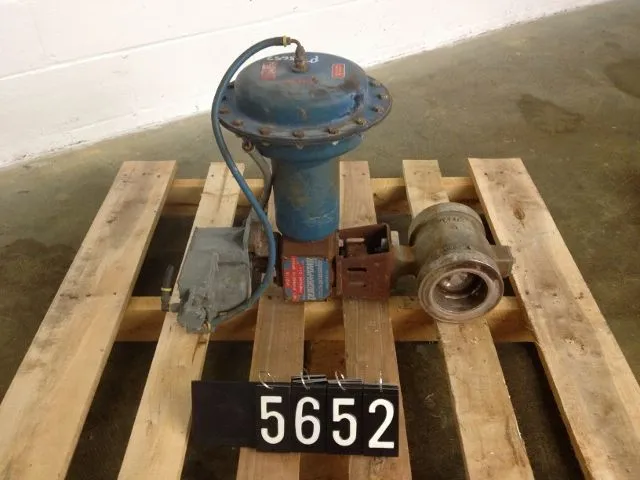 Neles Jamesbury  4"-150 V-Ball Control Valve
