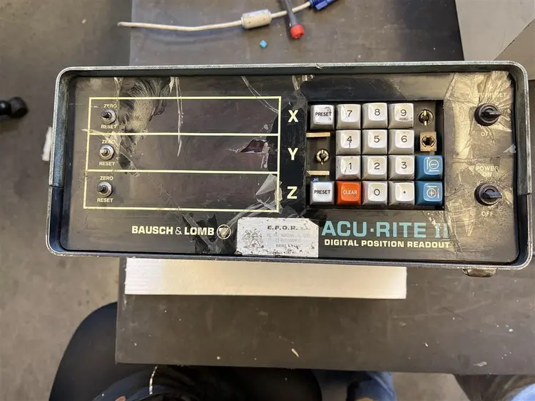 Used ACU-RITE LECTURE NUMÉRIQUE ACU-RITE II BAUSCH & LOMB, DRO 3 Misc Electrical & Power Parts BE | Apt International N.V #363893