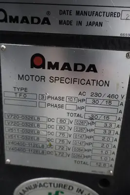 2000 AMADA FBD-8025 NT Brake Presses | MD Equipment Services LLC (23)