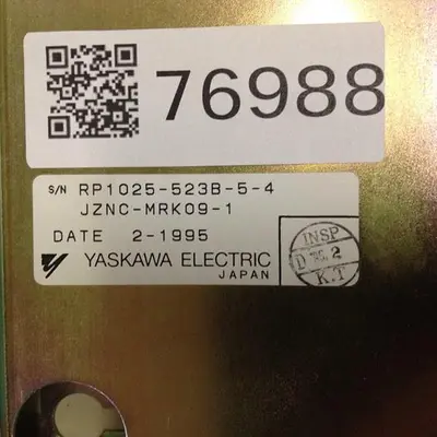 USED YASKAWA JZNC-MRK09-1