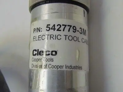 Cooper Tools Cleco 542779-3M Electric Tool Cable Extension MF