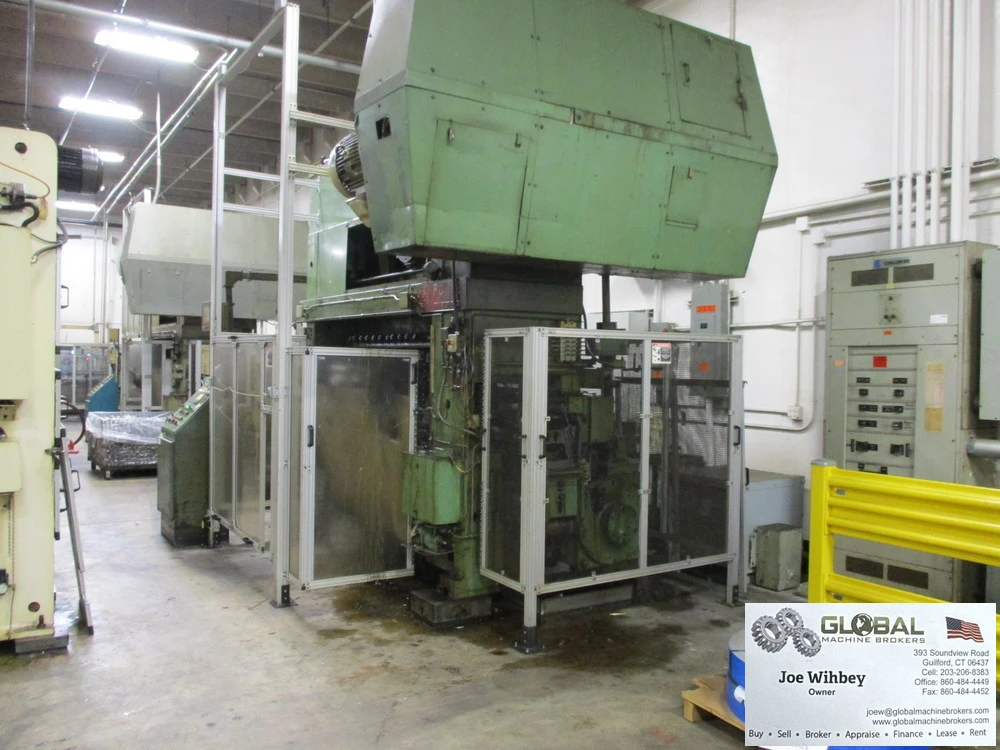 Waterbury Farrel Progressive Transfer Press Model PC112 75 Tons 12 Station W/Clutch
