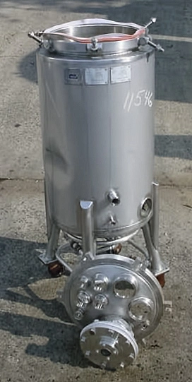 Used FOUR CORPORATION 40 GALLON TANK Stainless Steel Tanks New Jersey US | Champion Trading Corporation #424545