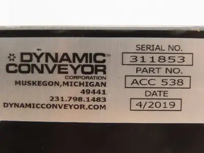 New | in-Stock DYNAMIC _UNKNOWN_ Roller Conveyors Indiana US | Arrow Industrial #1147442