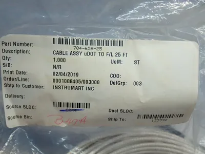 New | in-Stock PANAMETRICS 70465825 Cable & Wire Ohio US | HGR 24 #904458