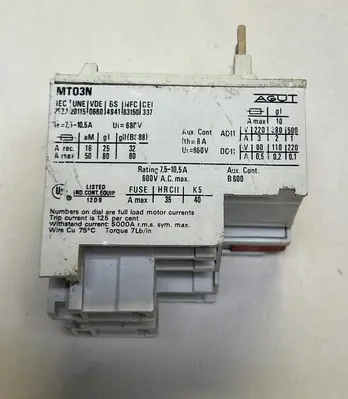 Used AGUT MT03N Miscellaneous Equipment (Electrical & Power) | Surplus Asset Holdings #1190867