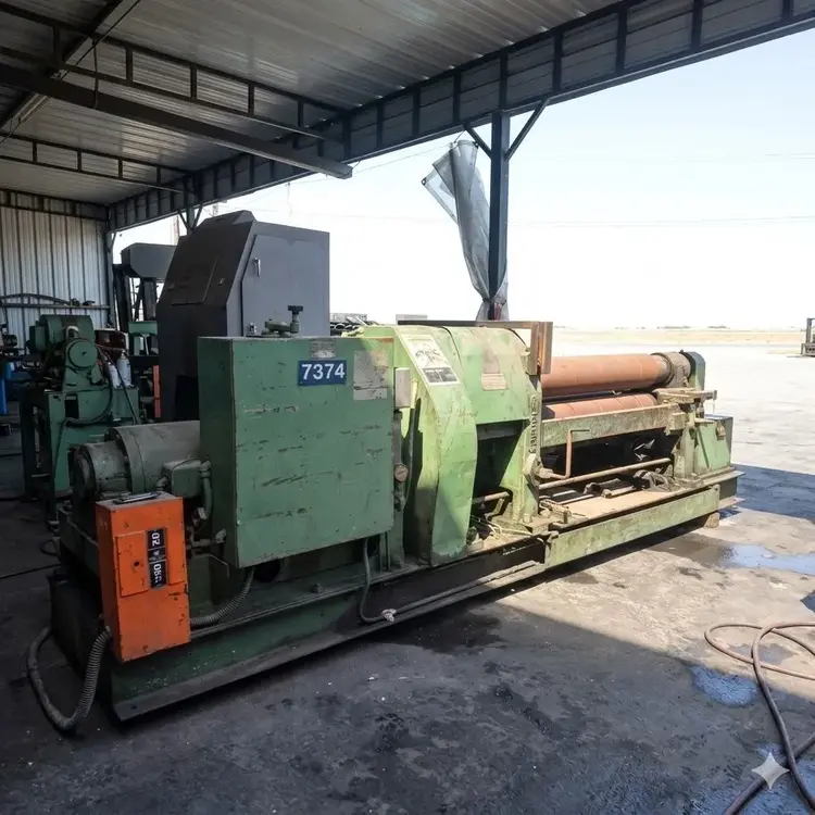 Used WEBB 6L Plate Bending Rolls including Pinch California US | EZ Systems #1062322