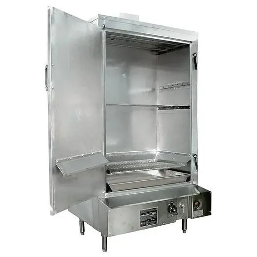 Indoor 36" Stainless Steel Smokehouse  - 75,000 BTU