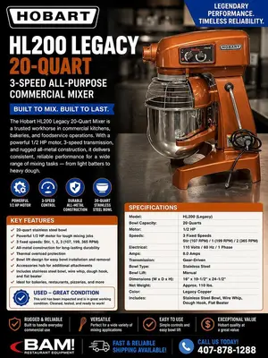 USED HOBART HL200
