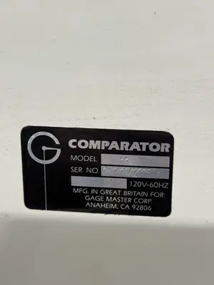 Gage Master Mdl 28 Optical Comparator w/ DRO