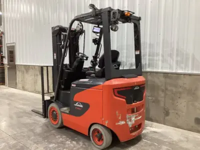 Used 2019 LINDE E25C 4-Wheel Sit down Electric Counterbalance Forklifts Pennsylvania US | National Lift Equipment #1382181