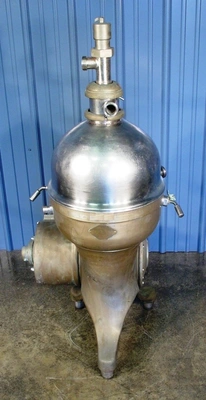 De Laval 292 warm milk separator, CS/SS bowl liner.
