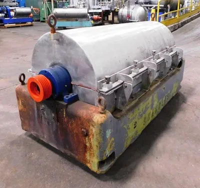 Sharples P3400 decanter centrifuge, 316SS.