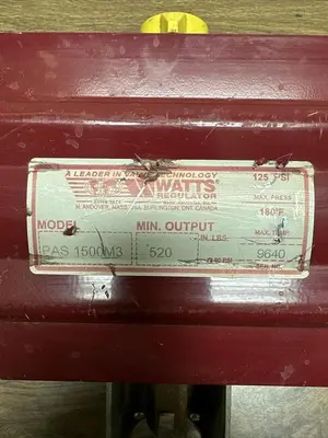 USED WATTS PAS1500M3