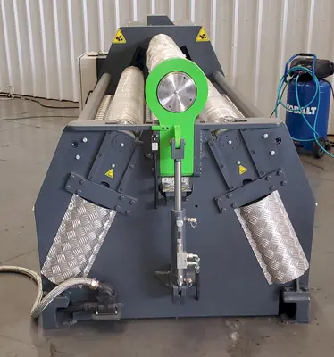 11 Ga. x 4 ft. New ECCO Hydraulic 4 Roll Plate Bending Roll Model 4RDP 100/4