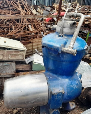 (2) Alfa-Laval SRG 509H-70H hermetic separators, 316SS.