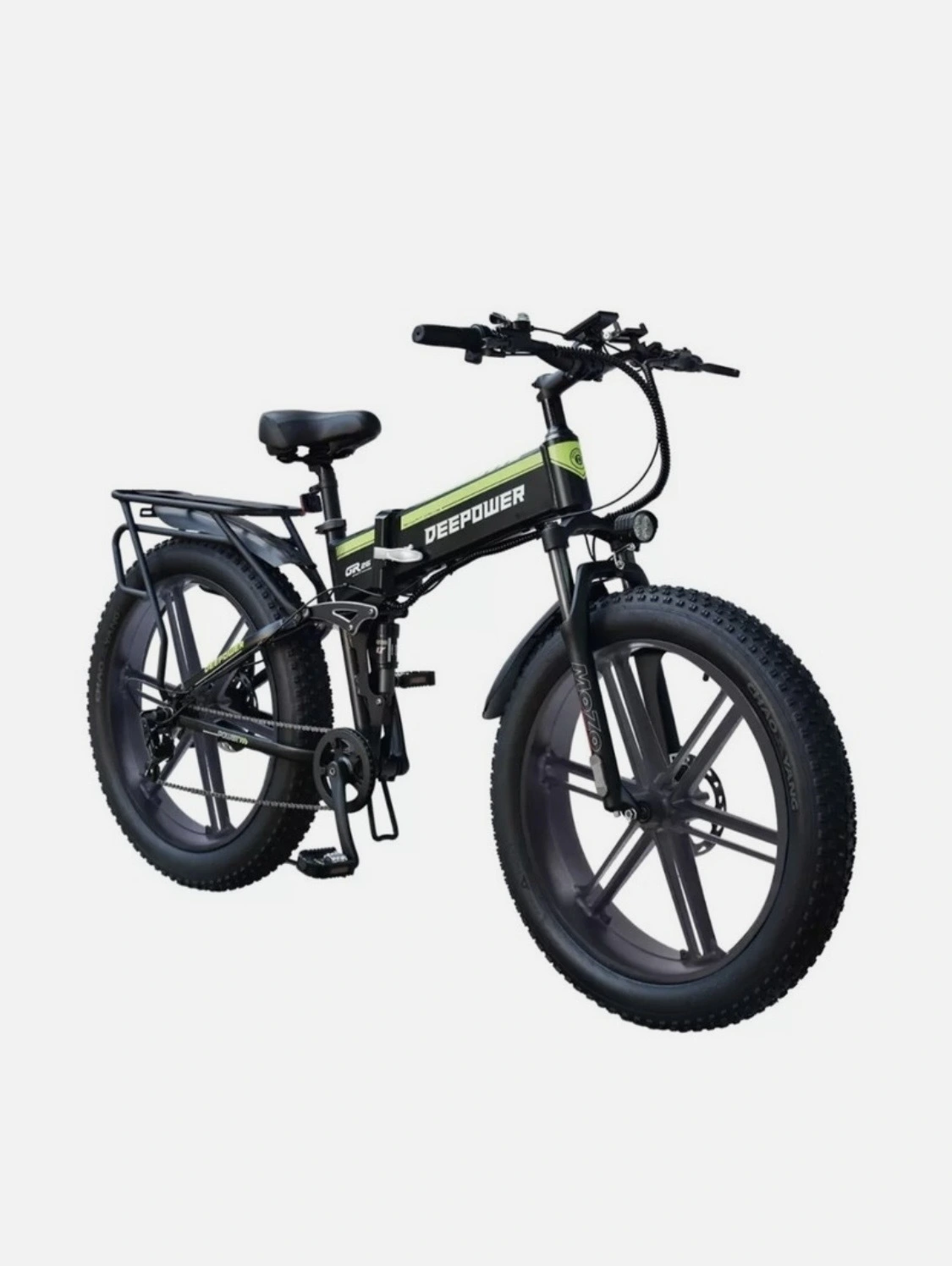 New | in-Stock Ebike DEEPOWER Electric Bicycle 25Ah 2000W Mountain ebike Fol Motorcycles (Misc) California US | DanvasLLC #1303686