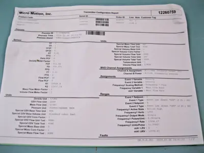 New | in-Stock Micromotion 2700 C12 AB AEAZX Sensors New Hampshire US | Bitter End Trading #1452895