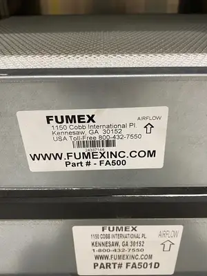 Used FUMEX AIR FILTRATION FUME EXTRACTOR UNIT Fume Extractors | Maverick Industrial Sales #1107417