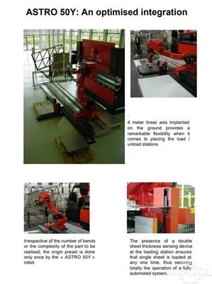 USED 2007 AMADA HFE 100-3L + ASTRO 50Y