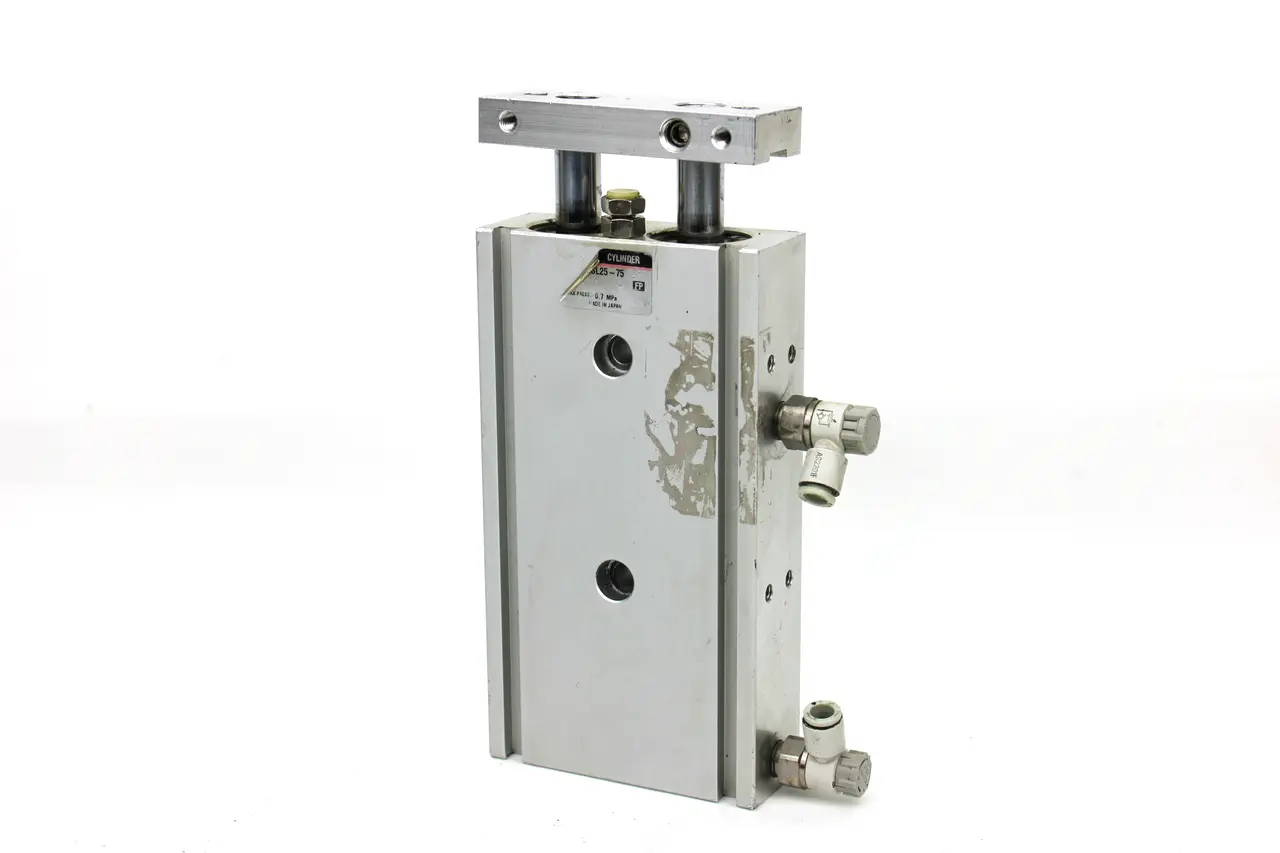 SMC CXSL25-75 Pneumatic Guided Cylinder, 25mm Bore, 75mm Stroke